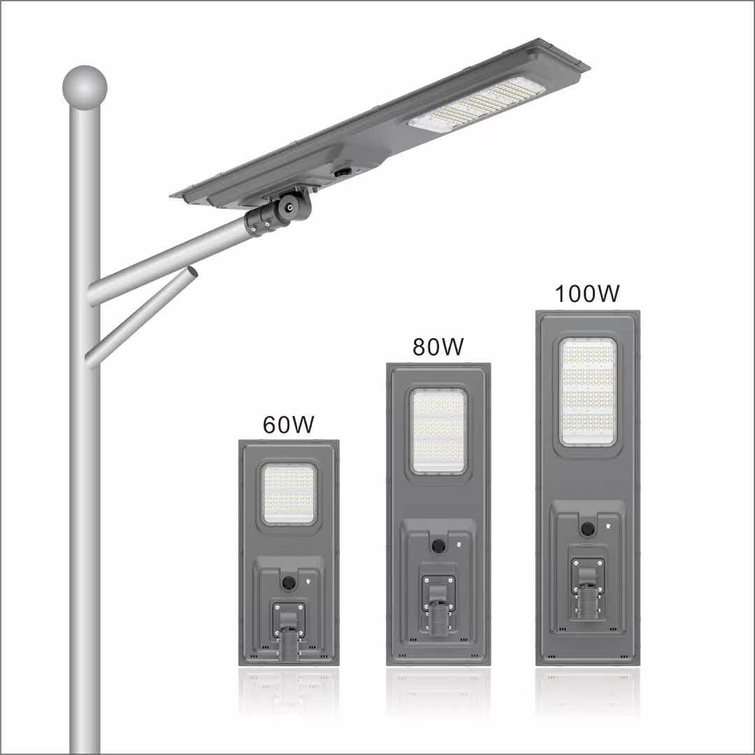 200W Integrated Lens Solar Street Light								 								